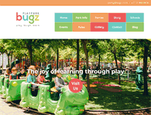 Tablet Screenshot of bugzplaypark.co.za